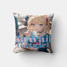 セーラー服を着た猫耳娘