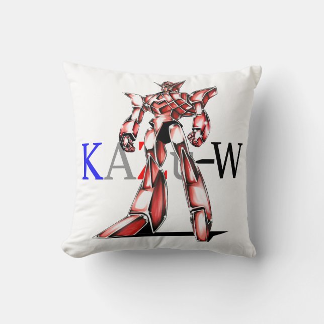 Coussin 作品番号00016　「エース　ロボ　(Ace　Robot)」 (Recto)