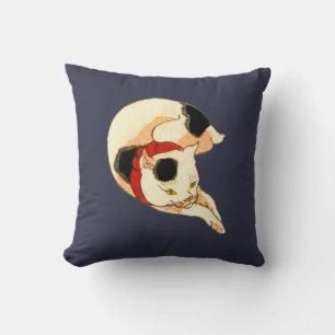 Coussin 日 本 猫, 芳 Japonais Chat, Kuniyoshi, Ukiyo-e