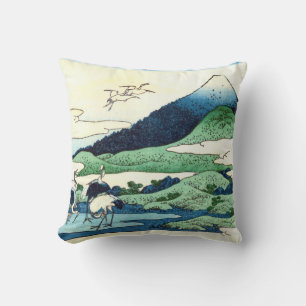 Coussin 梅 沢, 北 斎 Voir le Mont Fuji d'Umezawa, Hokusai, Uki