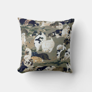 Coussin 百 犬 図, 伊 藤 冲 Cent Chiens, Itō Jakuchu