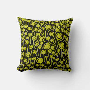 Coussin 090512 - Banane sur noir