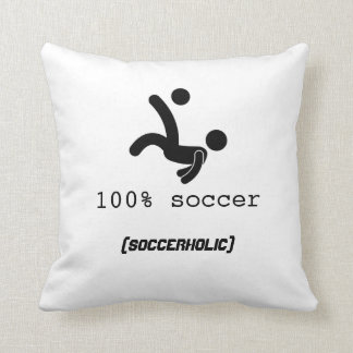 Coussin 100% du football 16x16