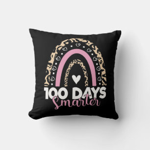 Coussin 100 Jours Samrter Happy 100e Jour de l'école Arc-e