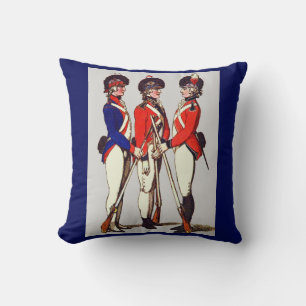 Coussin 1803 tirage London Volunteers
