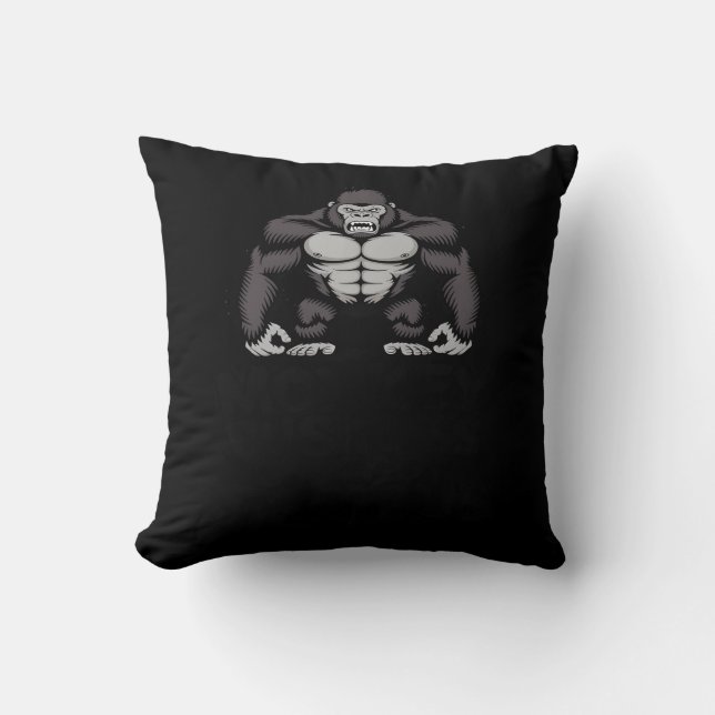 Coussin 1 Gorille Vs 100 Hommes (Recto)