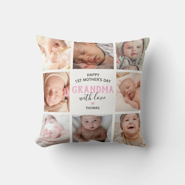 Coussin 1ère grand-mère de la Fête (Recto)