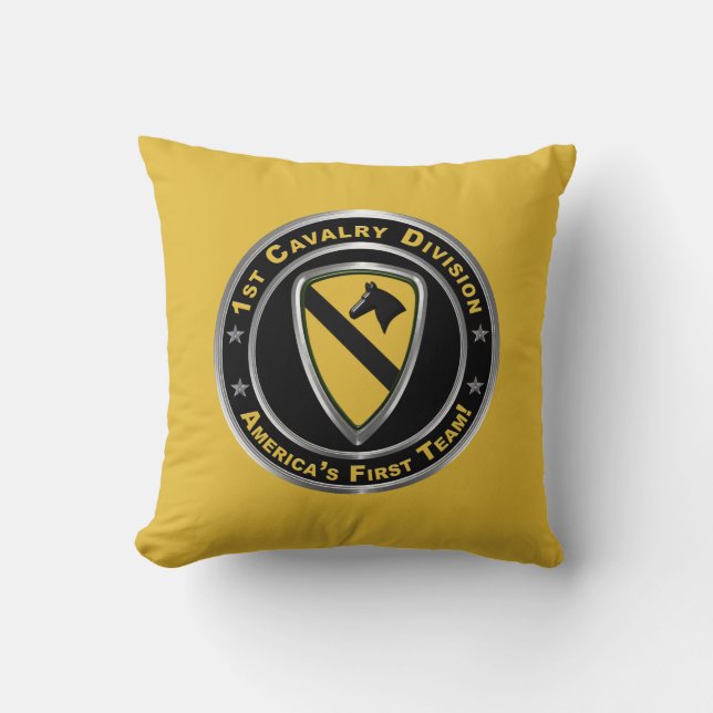 Coussin 1re division de cavalerie (Recto)