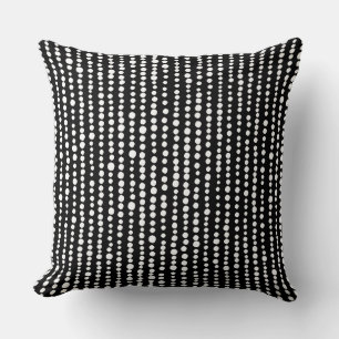 Coussin 230216 - Blanc sur noir