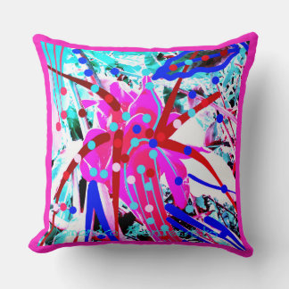 COUSSIN 2 CÔTÉS FESTIVE FLOWWWING LONGUEUR #1
