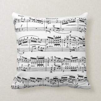 Coussin 2 de score de musique