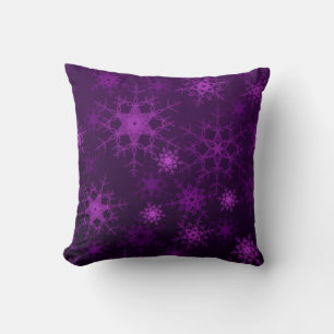Coussin 2d illustration. Abstraits flocons de neige. Saint