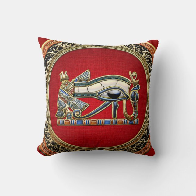Coussin [300] Trésor : L'oeil de Horus (Recto)