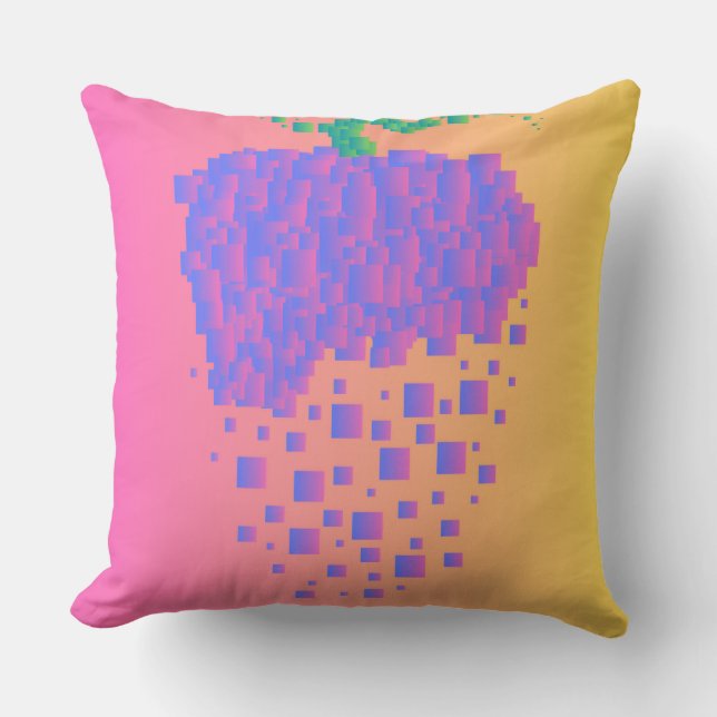 COUSSIN 3D DECOR PILLOW: THE GRAPE DIMENSION (Recto)
