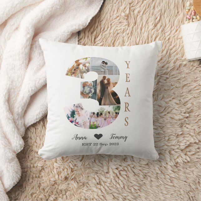 Coussin 3e anniversaire de mariage (Couverture)