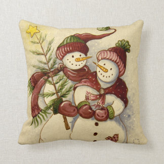 Coussin 4924 Noël des Snowmen
