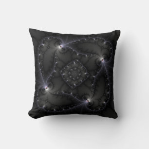 Coussin 50 Nuances De Gris - Art Fractal