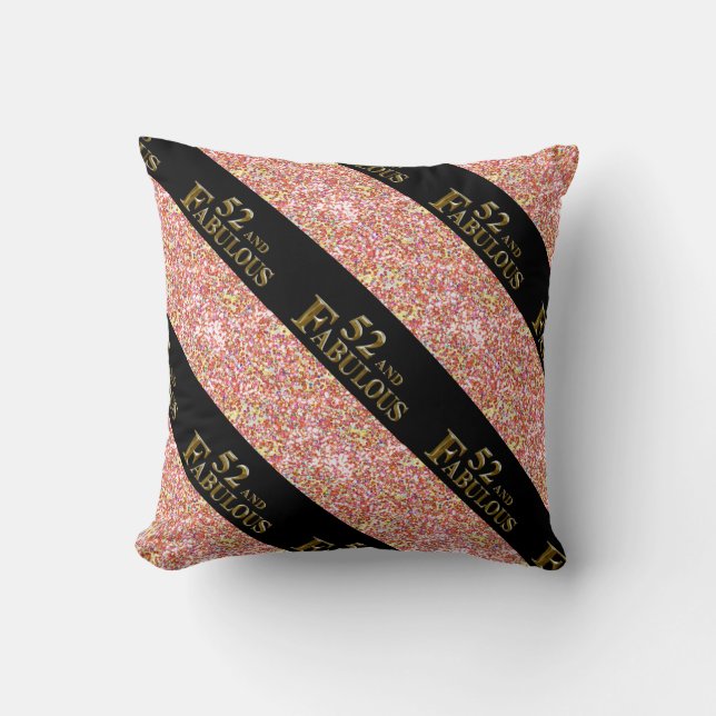 Coussin 52e anniversaire  (Recto)