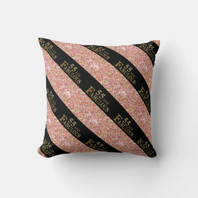 Coussin 55e anniversaire  (Recto)