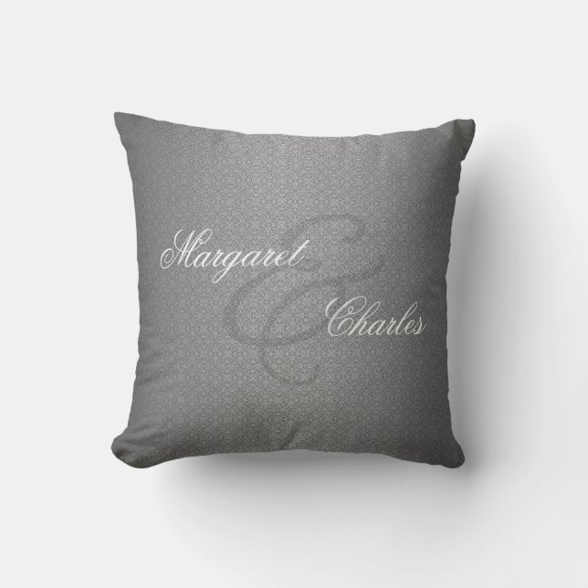 Coussin 60 ans de noces de diamant (Recto)