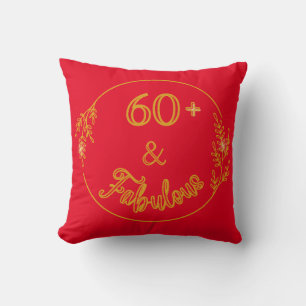 Coussin 60 Quelque chose et fabuleux