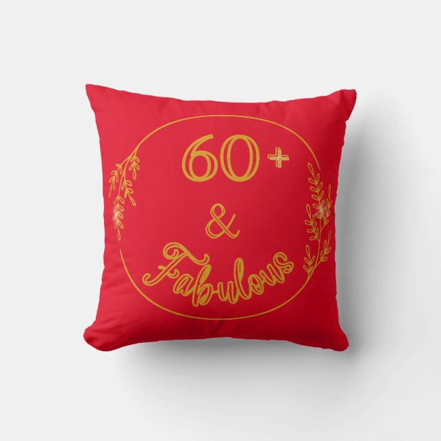 Coussin 60 Quelque chose et fabuleux (Recto)