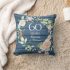 60e anniversaire du Mariage diamant Rustique Flora