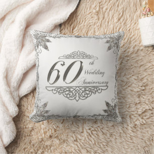Coussin 60e anniversaire du Mariage Pillow