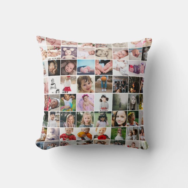 Coussin 64 Modèles photo personnalisés (Recto)