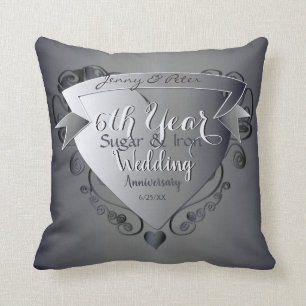 Coussin 6e année Mariage du sucre et du fer
