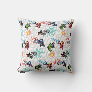 Coussin 8Bit Avengers Attaquent