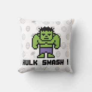Coussin 8Bit Hulk - Hulk Smash!