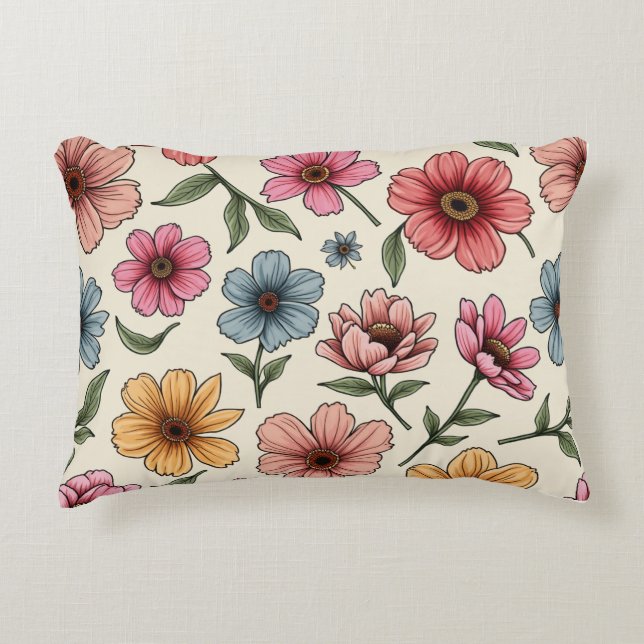 Coussin à fleur (Devant)