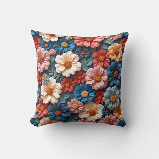 Coussin à fleurs (Recto)