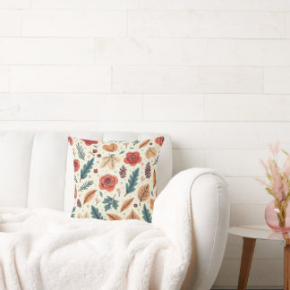Coussin à fleurs