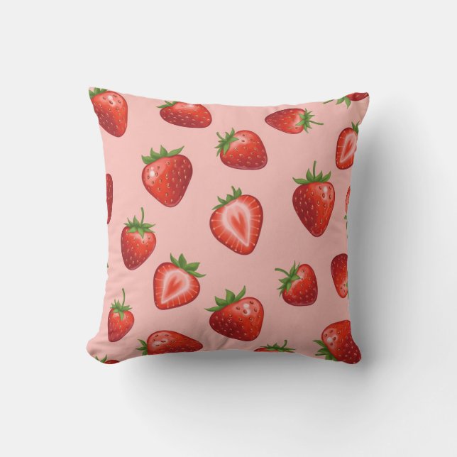 Coussin à fraise double face (Recto)