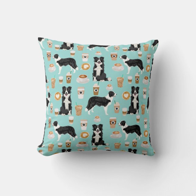 coussin à la frontière de Collie Coffee (Recto)