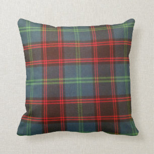 Coussin à la maison 41 cm X 41 cm de tartan