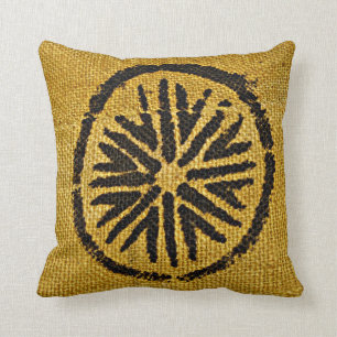 Coussin à la maison africain de décor de tissu de