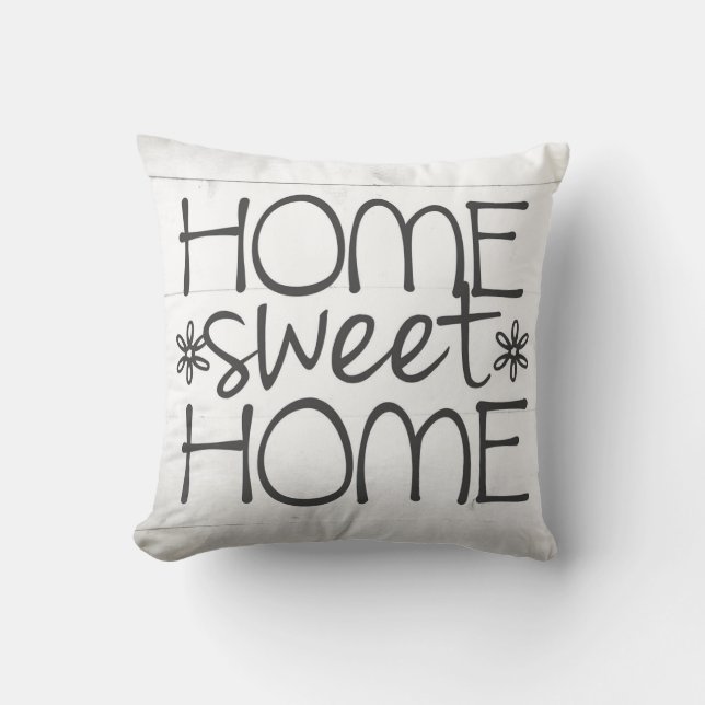 Coussin à la maison doux à la maison de ferme (Recto)