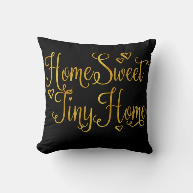 Coussin à la maison minuscule doux à la maison (Recto)