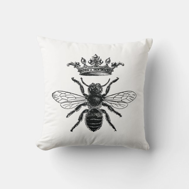 Coussin à la reine vintage (Recto)
