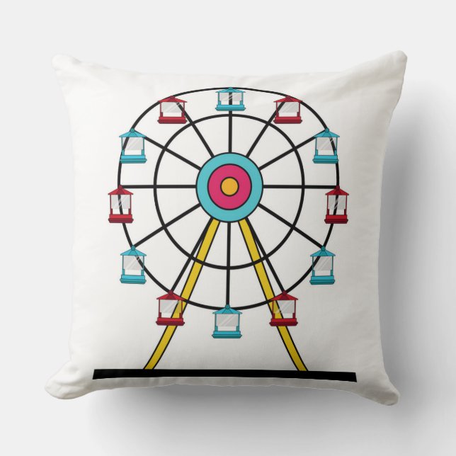 Coussin à lancer Fairground (Recto)