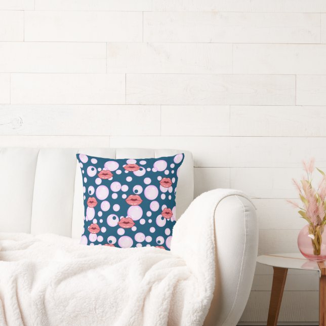 Coussin à lèvres à bulles (Canapé)