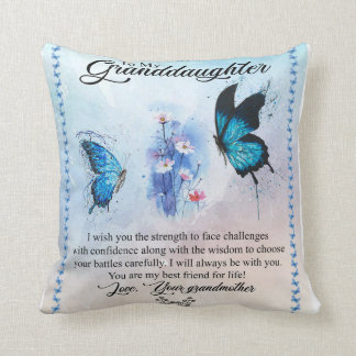 Coussin À Ma Petite-Fille D'Aimer Ta Grand-Mère