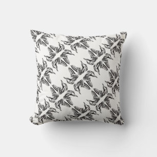 Coussin à motif mono Arum pour lords et dames