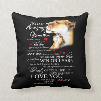 Coussin À notre petit-fils Extraordinaire