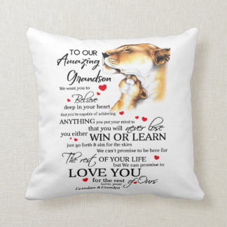 Coussin À notre petit-fils Extraordinaire