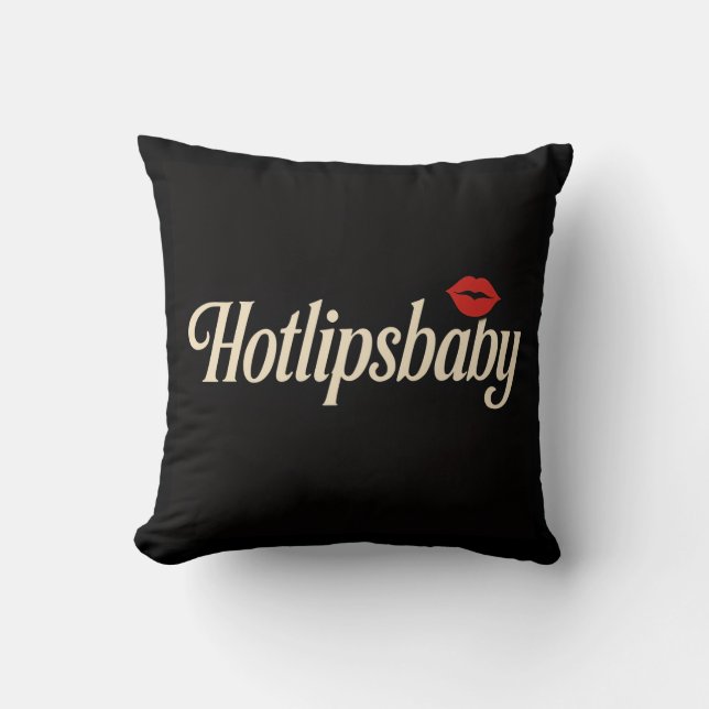 Coussin à rouleaux Hotlipsbaby Rock ’n’ - (Recto)