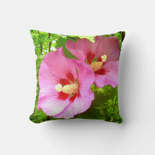 Coussin à Thon Hibiscus Rose